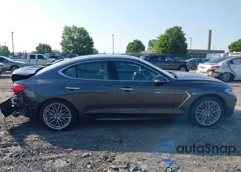 2020 Genesis G70 2.0T Rwd из США, поврежденный, VIN KMTG34LAXLU055376